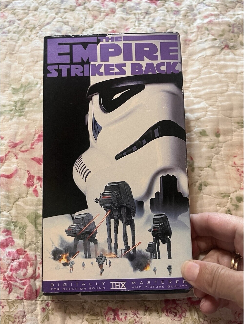 Star Wars The Empire Strikes Back VHS 1995 THX Digitally Mastered CBS FOX